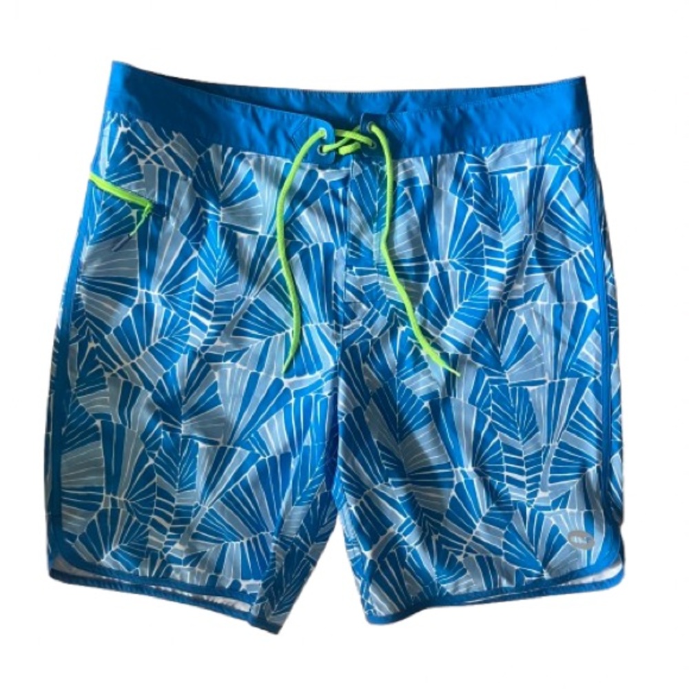 Vineyard Vines Abstract Palms Board Shorts 35
